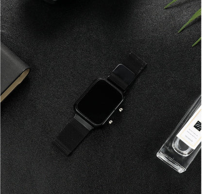 Luminous Led Student Digital Magnet Buckle Men&