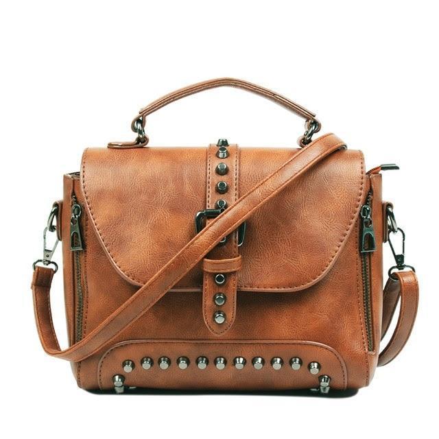 Men Vintage Leather Crossbody Handbags