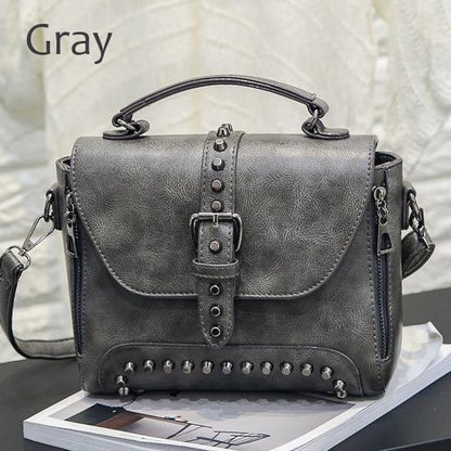 Men Vintage Leather Crossbody Handbags