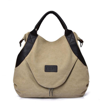 Handbags Women Minimalist Shoulder Vintage Canvas Bag