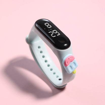 LED Electronic Watch Student Cute Doll Luminous