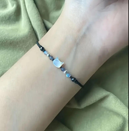 Cat Style Pendant Bracelet
